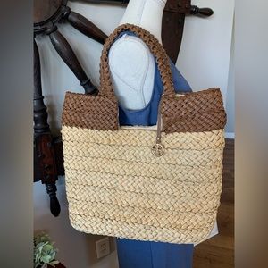 Giani Bernini woven tote NWOT